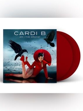 Cardi B 'Am I The Drama?' Apple Red Vinyl